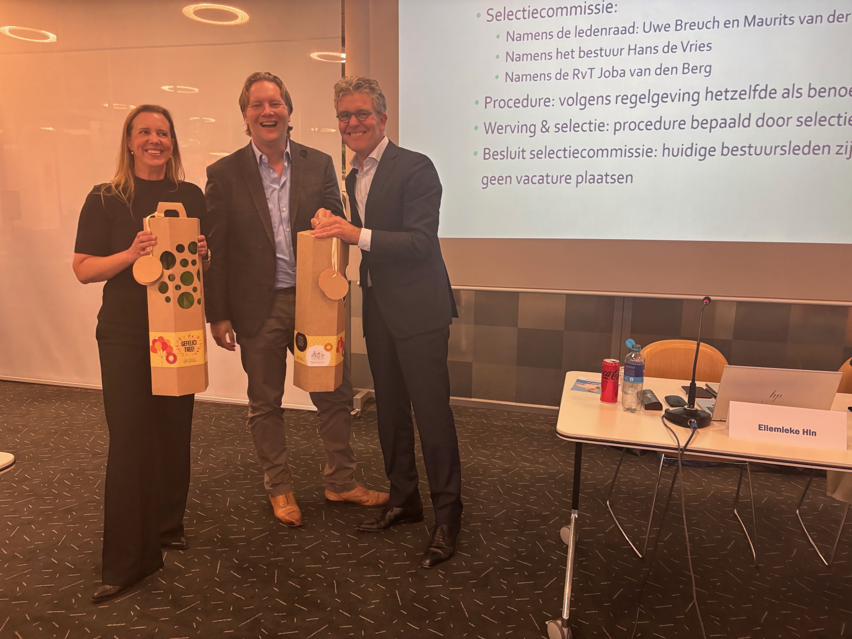 Ellemieke Hin, Rinke Rinke Blok en Hans de Vries