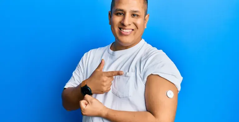 Persoon met diabetes