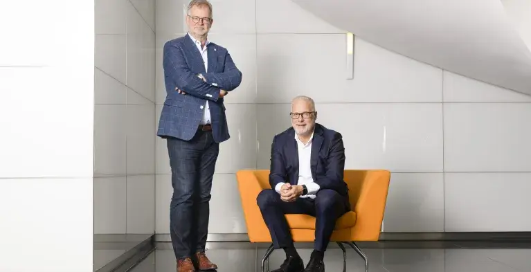 Albert Jan Rijnsburger en Erik Markus