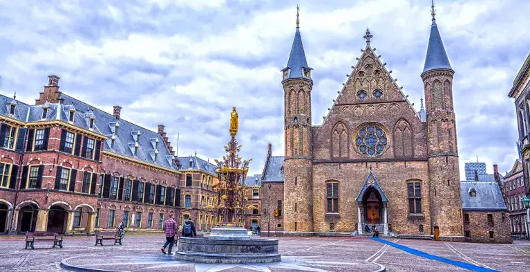 Het Binnenhof in Den Haag