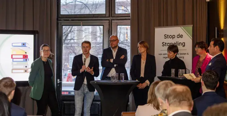 Politiek café van de Eerstelijnscoalitie over regeldruk