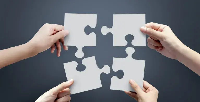 Een coalitie van vier partijen