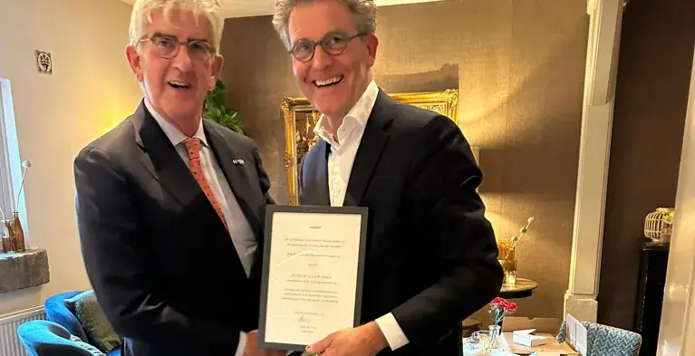 Gertjan Dicker en Hans de Vries