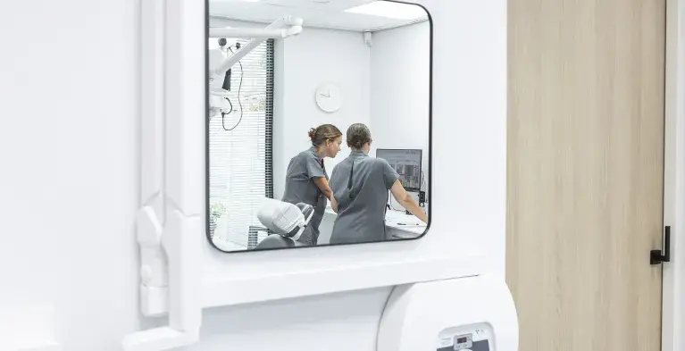 Overleg in de tandartspraktijk