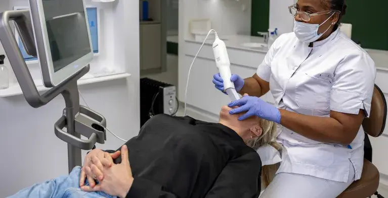 Intraorale scan tandarts ortho