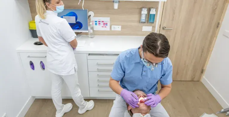 Tandarts assistent behandeling