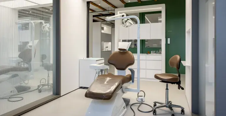 Praktijk stoel kamer ergonomie
