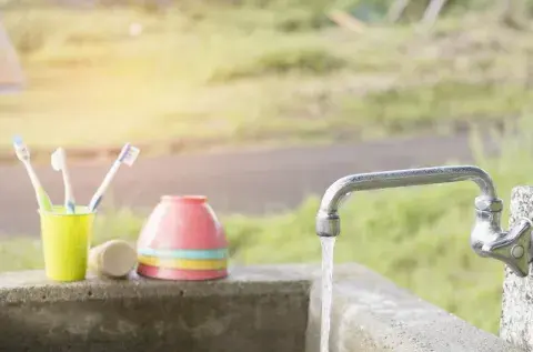 poster Op vakantie? Hou ook je mond gezond 1