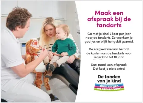 Doorverwijskaart van de JGZ naar de mondzorgpraktijk