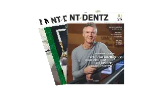 Cover NT/Dentz professor dr Carl Moons over AI #1 2025