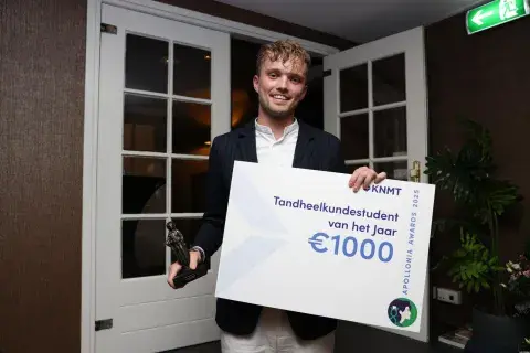 Bram Sombekke is Tandheelkundestudent van het Jaar 2025