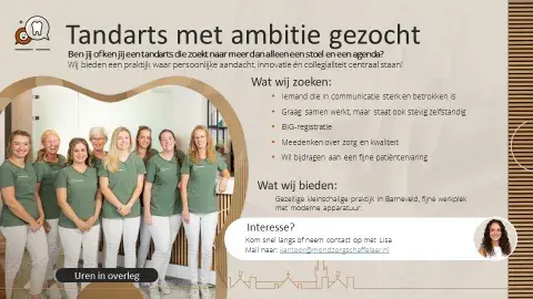 PP Tandarts vacature