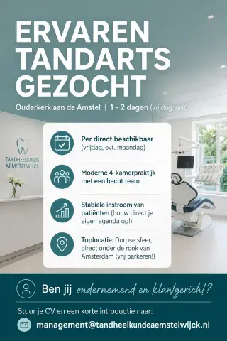 2026.06.30 Advertentie vacature tandarts