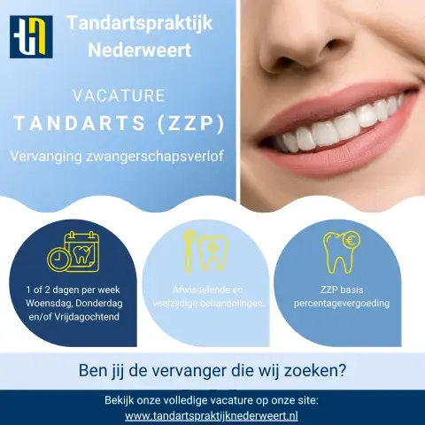 Vacature Tandarts vervanging 0