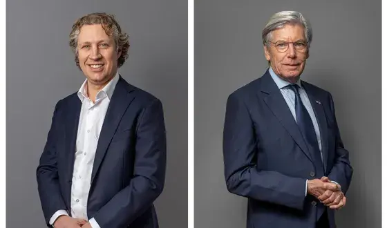 Jan Willem Vaartjes (l) en Henk Donker