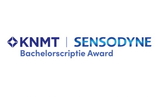 Logo KNMT Sensodyne bachelorscriptie award