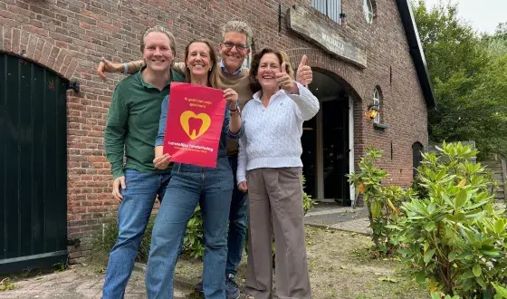 Het KNMT-bestuur bedankt iedereen die zich inzet voor de 1e Landelijke Tandartsdag