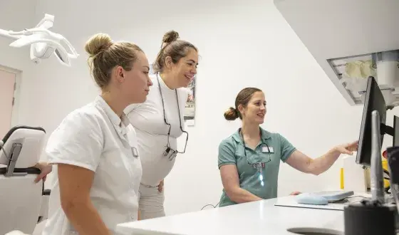 samenwerkende mondzorgverleners