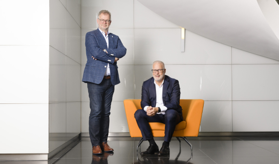 Albert Jan Rijnsburger en Erik Markus