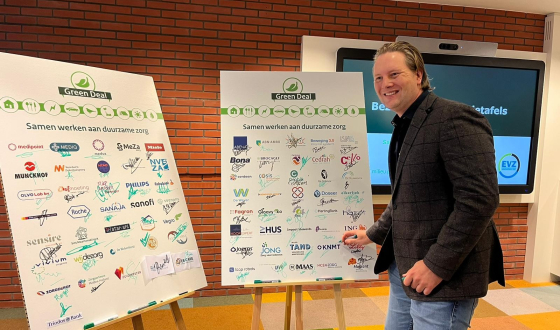 Ondertekening Green Deal Duurzame Zorg