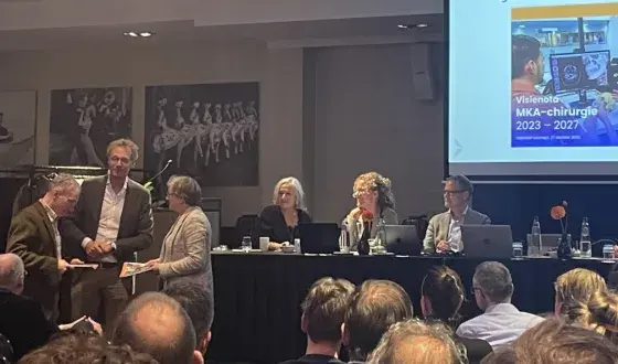 Uitreiking visienota MKA chirurgie 2023-2027