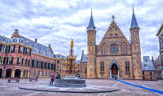 Het Binnenhof in Den Haag