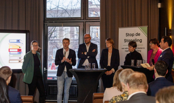 Politiek café van de Eerstelijnscoalitie over regeldruk