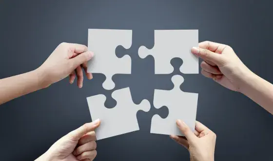 Een coalitie van vier partijen