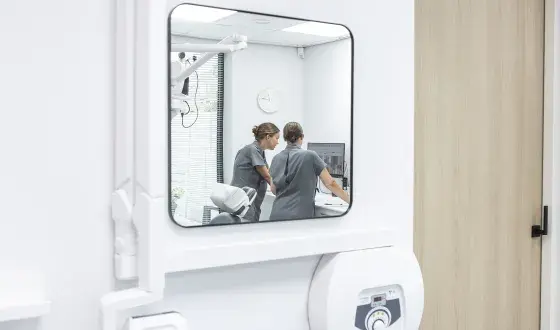 Overleg in de tandartspraktijk