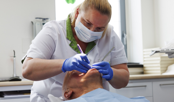 Behandeling in de mondzorgpraktijk