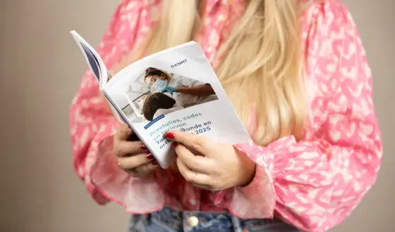 Het tarievenboekje van de KNMT