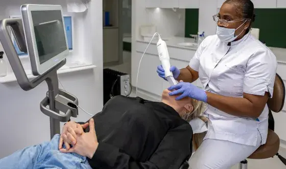 Intraorale scan tandarts ortho