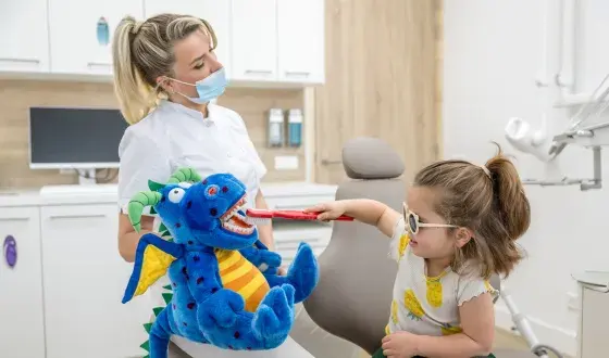 Poetsinstructie kind jeugd