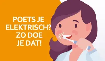 Instructie elektrisch poetsen