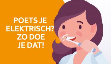 Instructie elektrisch poetsen