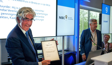 Maatschappijpenning voor Gertjan Dicker