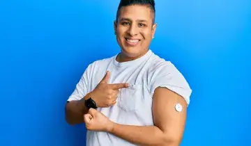 Persoon met diabetes