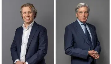 Jan Willem Vaartjes (l) en Henk Donker