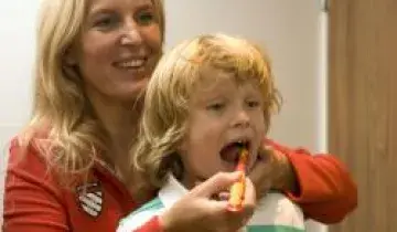 poster tandenpoetsen met kinderen