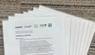 Advieskaarten voor preventieve controle jonge kinderen