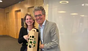 Femke-Fleur Lamkamp en Hans de Vries