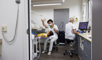 Behandeling bij de tandarts