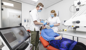 Behandeling bij de tandarts