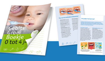 Zo ziet het GebitsGroeiBoekje eruit