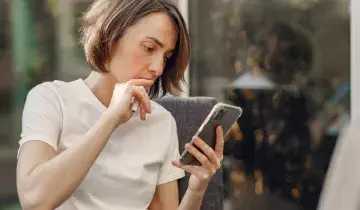 Nadenken lezen mobiel smartphone