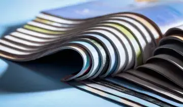 Tijdschriften blad krant